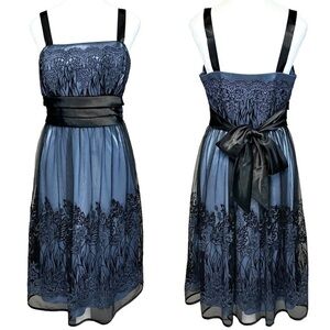 Vintage Y2K Formal Dress Sz 10 Mesh Velvet Burnout Whimsigoth Fairy Grunge